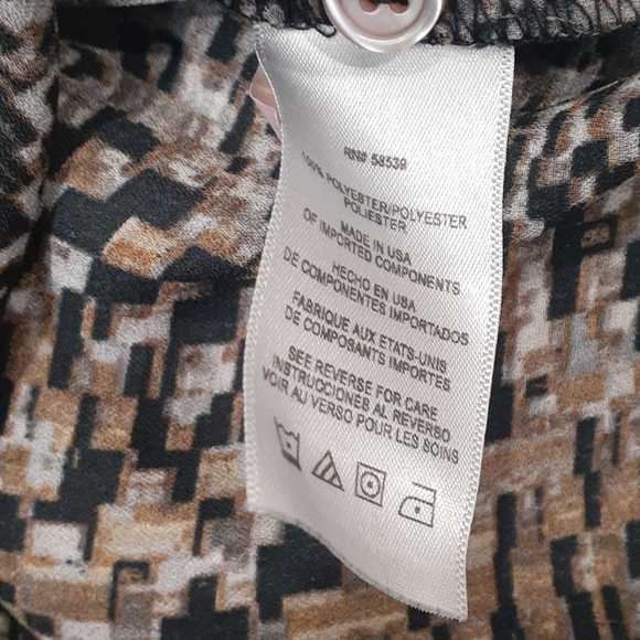 Vtg.Kut from the kloth button up top blouse sz small - Picture 11 of 11